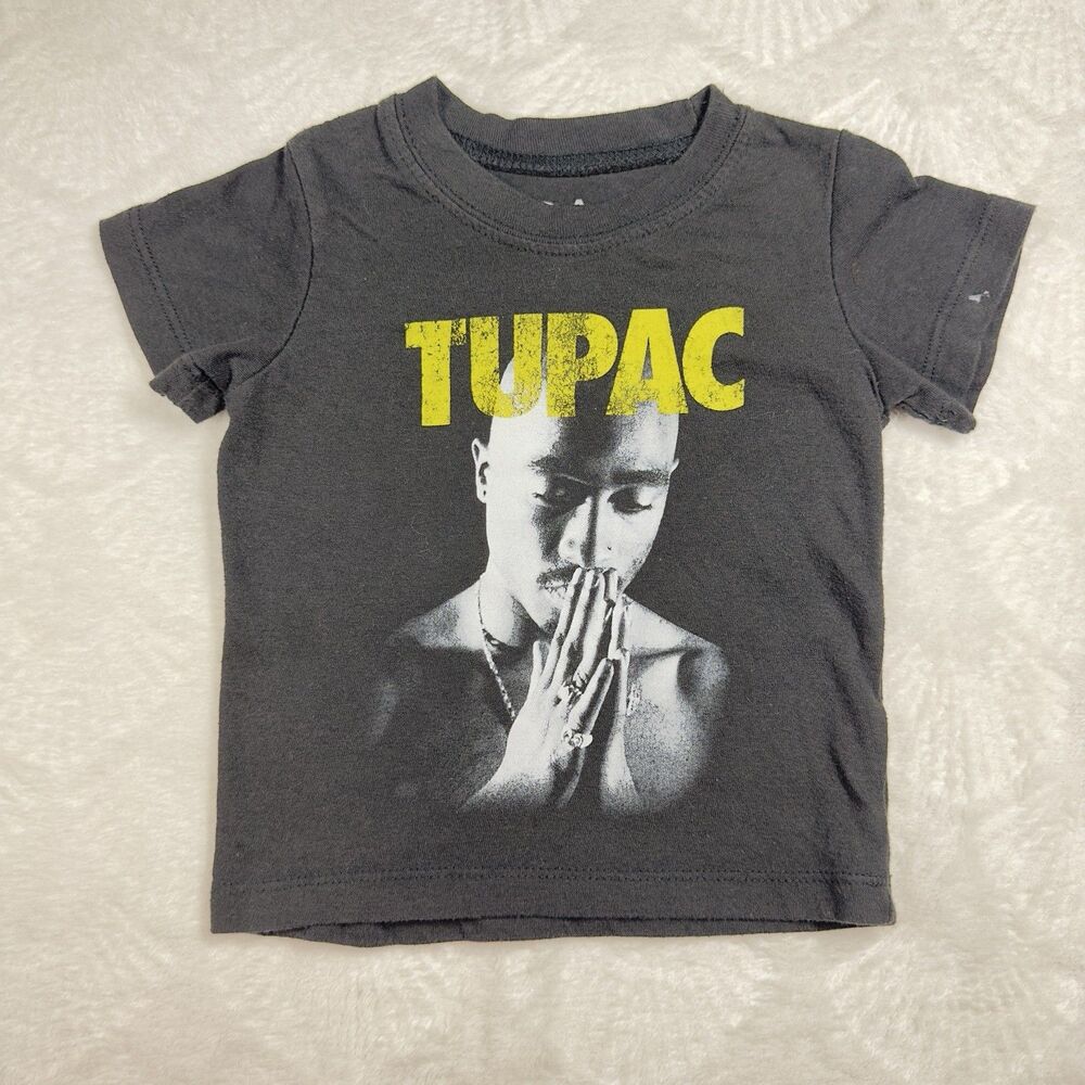 Tupac Toddler T-Shirt Size 12M Shirt 2PAC Rap Hip Hop